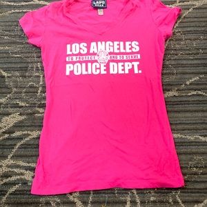 LAPD gear girls medium top